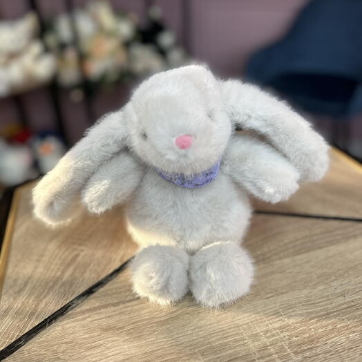 Мягкая игрушка «милый зайка белый»