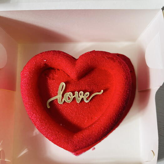 Бенто торт love