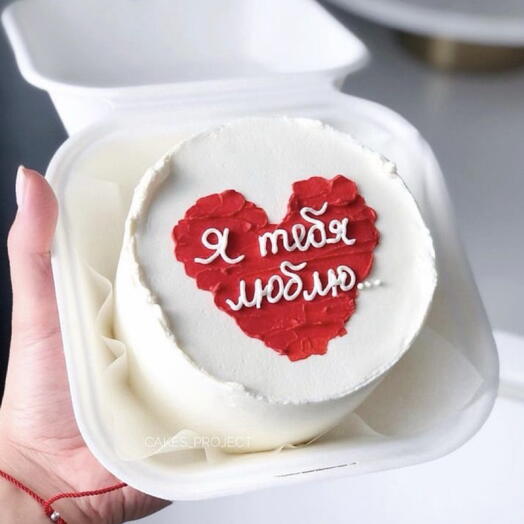 Бенто торт - я люблю тебя