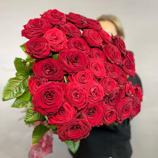 Букет "MY LOVE" из 51 красной розы