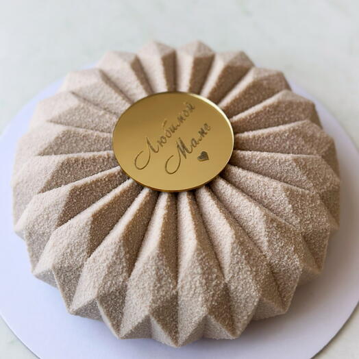 Муссовый торт «Любимой маме»