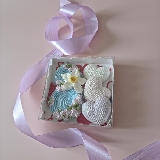 Набор к 8 марта из зефира