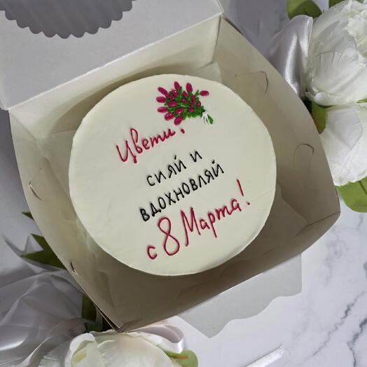 MAXI бенто-торт 8 марта