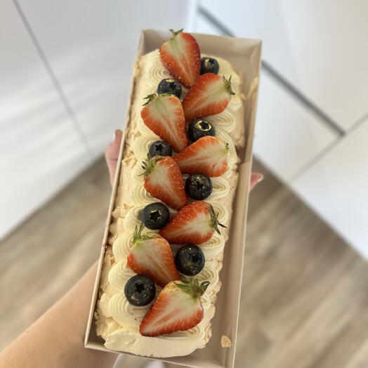 Меренговый рулет