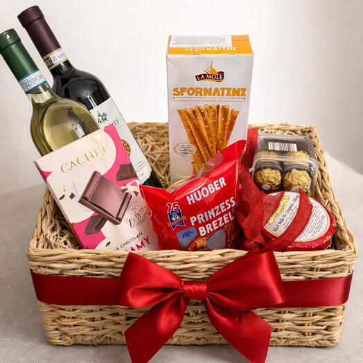 Luxury Wine   Gourmet Gift Basket
