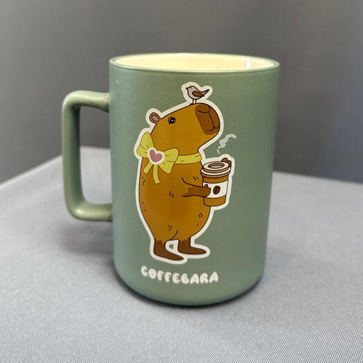 Кружка с двусторонним рисунком Капибара