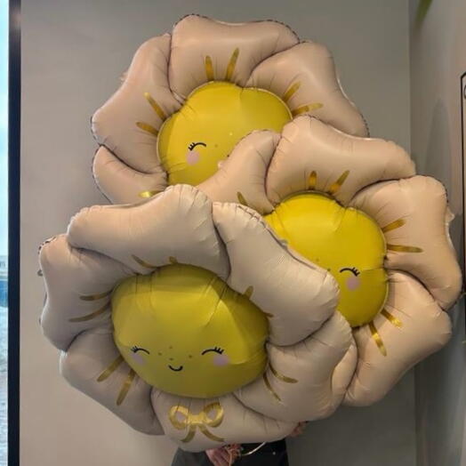 Набор воздушных шаров «Солнышко-цветок»