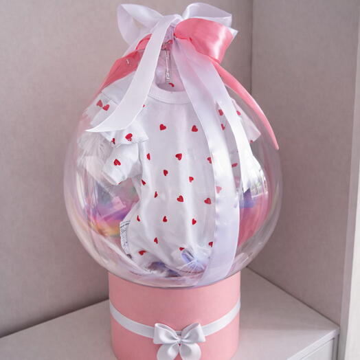 Шар Баблбокс на выписку "Первое признание"