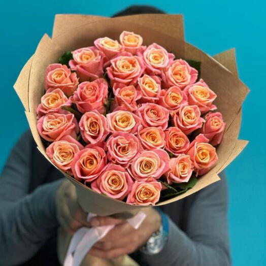 Peach roses
