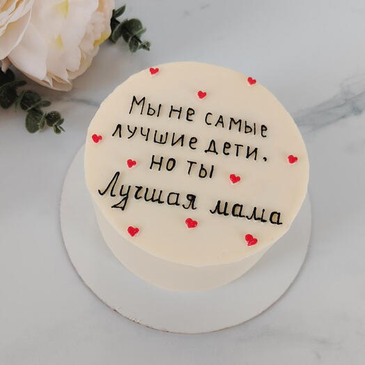 Бенто торт Лучшая мама