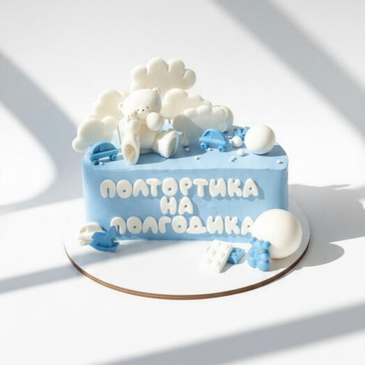 Полтортика на полгодика для мальчика