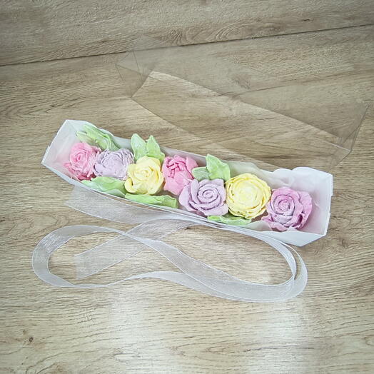 🌼 сладкий подарок из зефира 😍