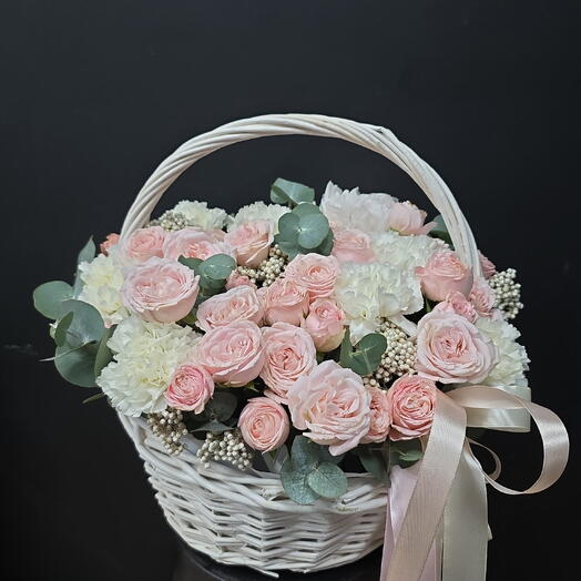 Композиция в корзине03734