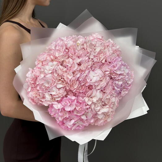 Мелисса🌸 букет 17 (гортензия, 9шт.)