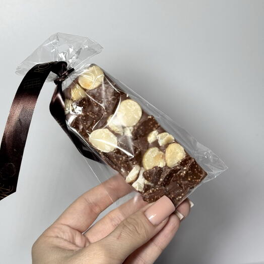 Плитка мини макадамия и шоколадные чипсы