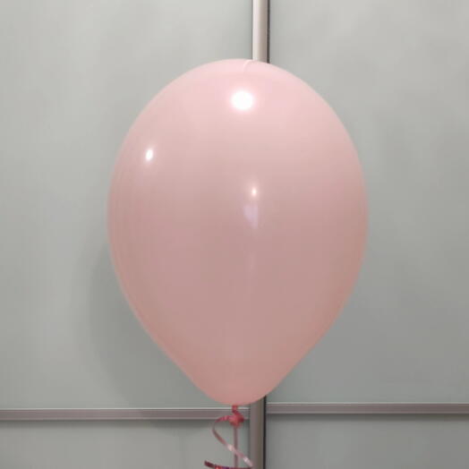Шар пастель экстра розовый (Pink) с гелием. Гелиевые воздушные шарики на любое мероприятие, день рождения, юбилей корпоратив