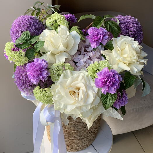 Композиция «Сиреневый сад»💜