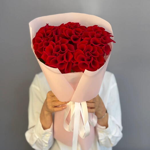 Red French roses
