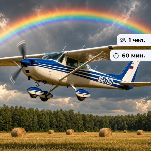 Полный улет.  Демонстрация возможностей самолета Cessna 150М