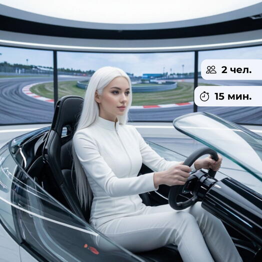 Первый круг. Заезд в гоночном автосимуляторе SIM RACE CLUB