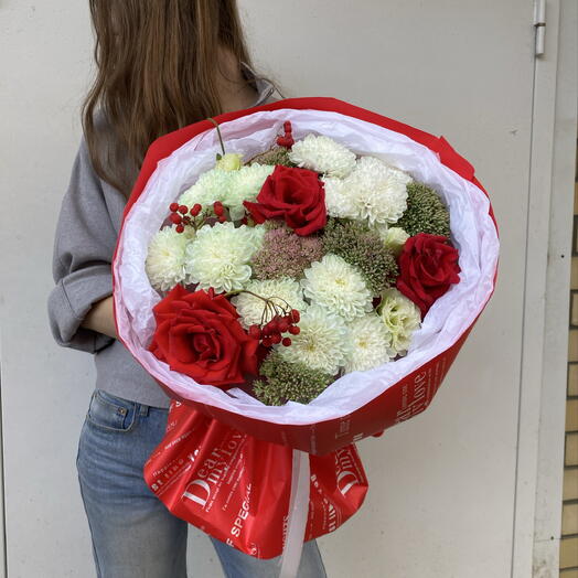 Букет «Яркая любовь»