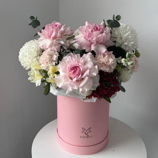Коробка с французской розой 🌸
