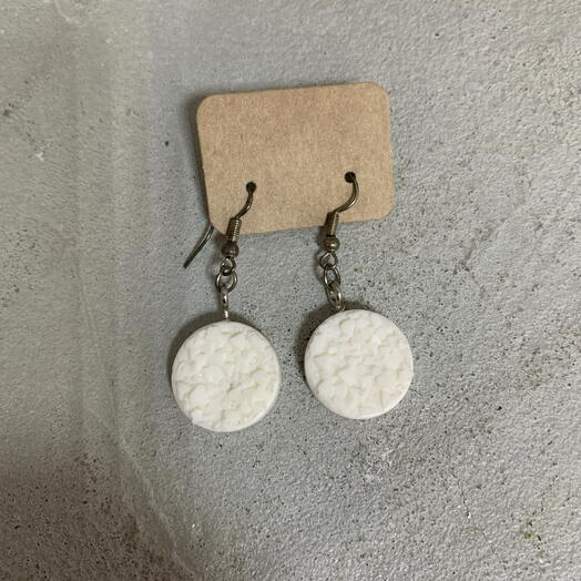 Серьги из эпоксидной смолы