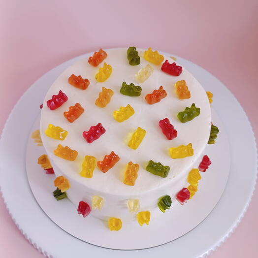 Торт с мармеладными мишками, 1.5кг