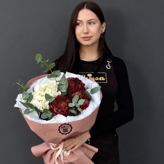 Букет Фред и гортензия