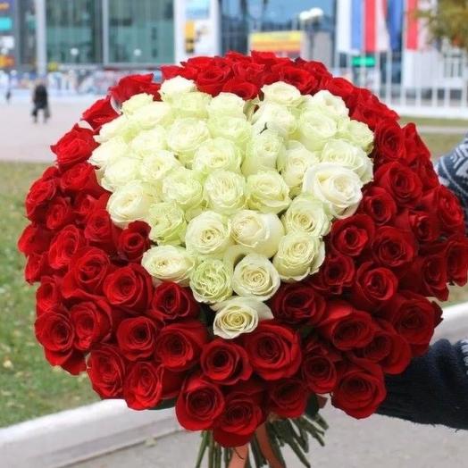 Букеты цветов фото розы 101
