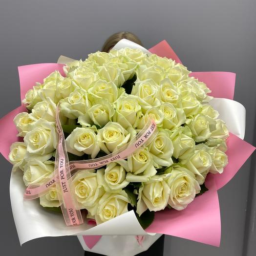 Ramo de 45 rosas Blancas