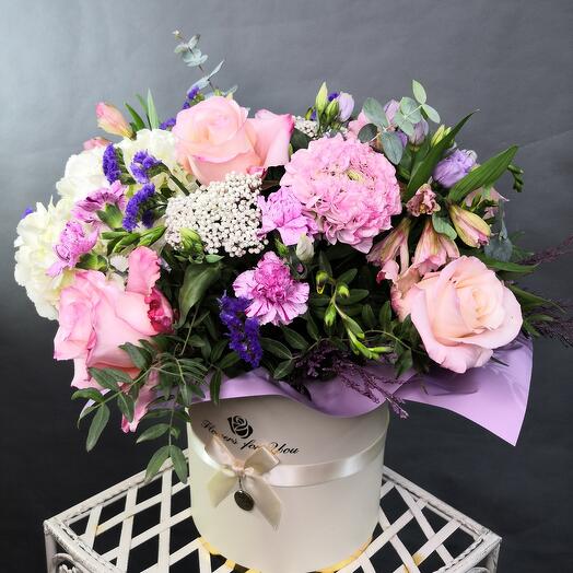 Flowers in a box