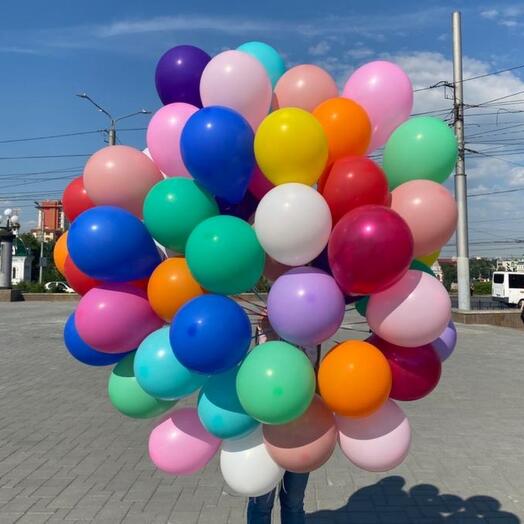 51 helium balloon mix