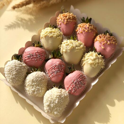 Fresas cubiertas de chocolate