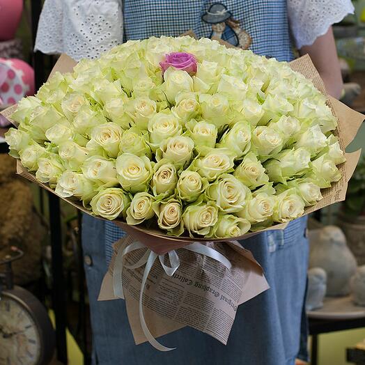 Букет "Единственная" 101 роза