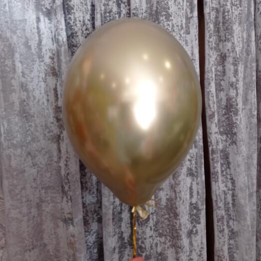 Шар хром золото