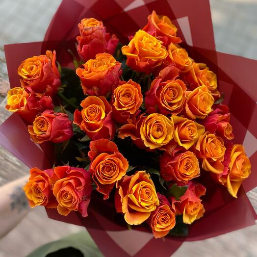 Bouquet of 25 roses