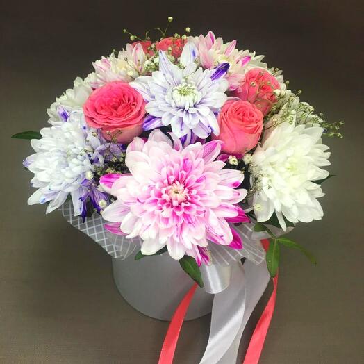 Flowers in a box