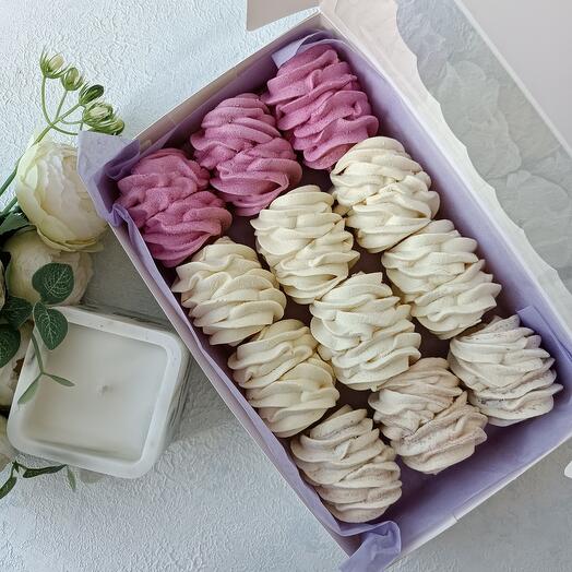 Набор зефирных завитков 12 шт