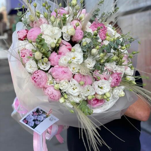 White and pink