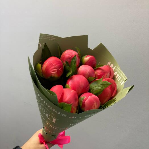 Coral Peonies