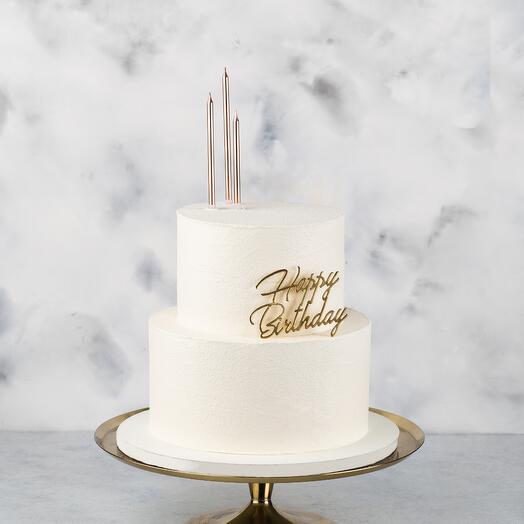 Two-tiered Birthday cake | Without sugar | From 4 kg