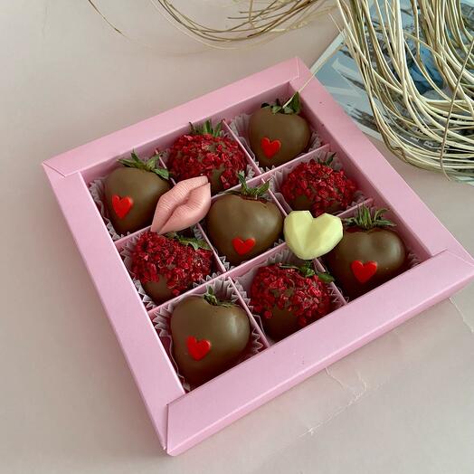 Chocolate-covered strawberries