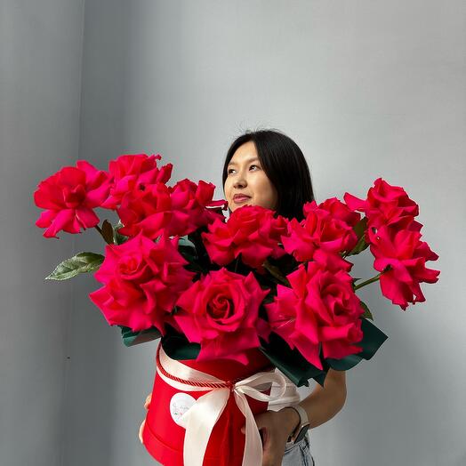 Цветы в коробке