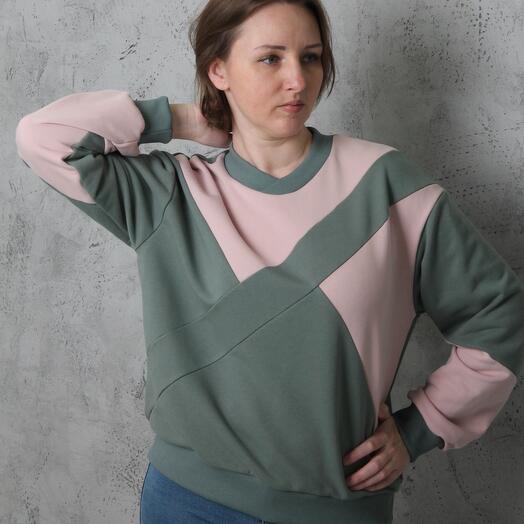 Свитшот оверсайз Весна