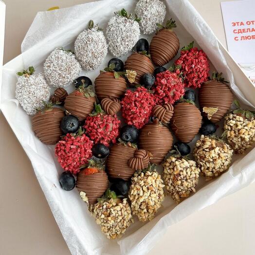 Клубника в шоколаде 25 шт