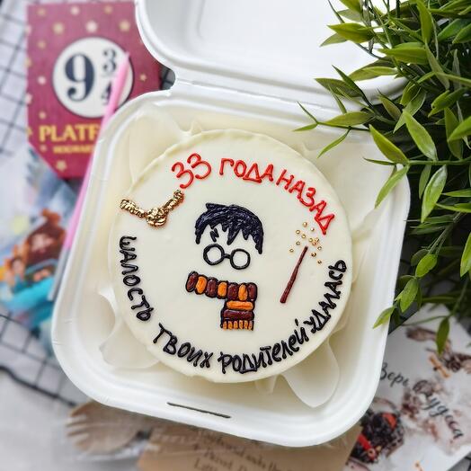 Bento cake for Harry Potter's birthday