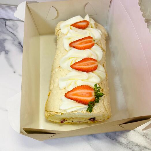 Меренговый рулет