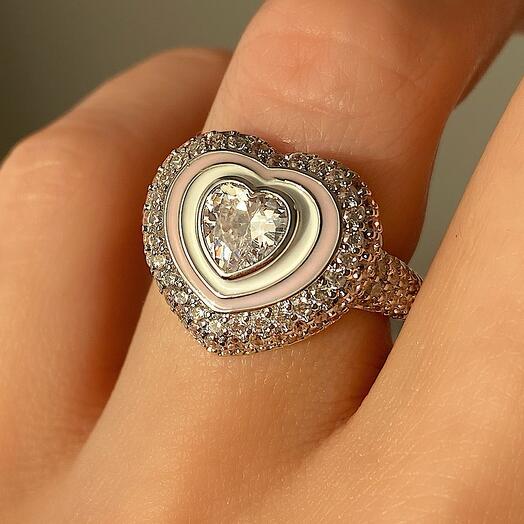 Anillo de corazón