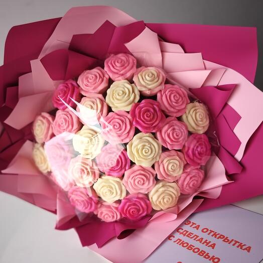 Шоколадный букет восхищение